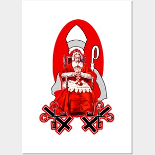 Father Cardinal Pope Red Faith Posters and Art